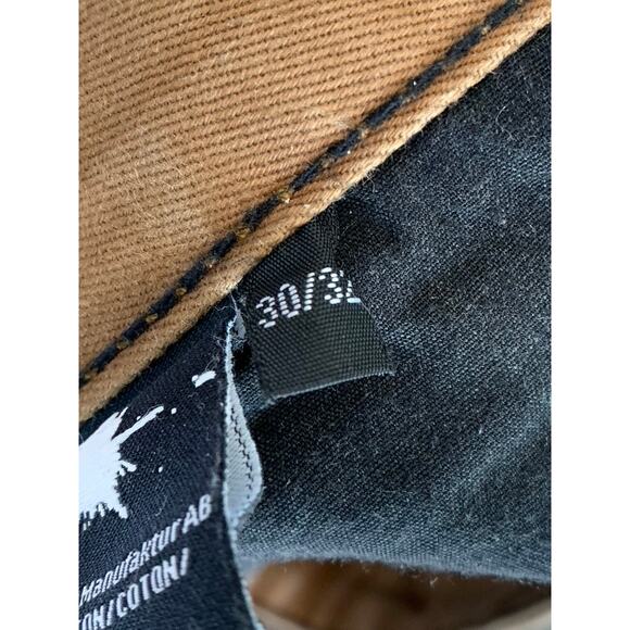 DR. DENIM JEANSMAKER Men's Tan Button-Fly Straight-Leg Four-Pocket Jeans SZ30X32 - Picture 8 of 10